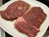 Rump steak házi fűszervajjal