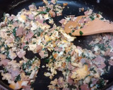 Foto del paso 3 de la receta: 🍳Huevo con Espinacas y Jamón🍳