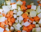 Karalábés, vörös lencse leves 🍲 recept fázis 1 fotója