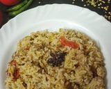A picture of step 5 of Moong daal Khichdi.