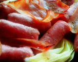 Foto del paso 4 de la receta: Repollo al horno con salchichas y bacon