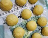 Foto langkah ke 3 dari resep Bakpao Labu Kuning (Isi Cokelat).