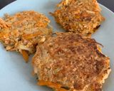 Foto del paso 2 de la receta Tortitas de calabacín y zanahoria 🥕