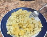 A picture of step 10 of Poblano Mac and Cheese.
