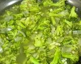 A picture of step 2 of Garlic Broccoli Soup.