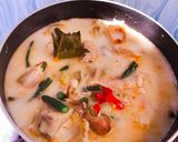 Foto langkah ke 4 dari resep Lodeh kluwih kacang panjang.