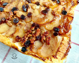 Foto del paso 6 de la receta: Tarta hojaldrada de manzana con nueces y pasas caramelizadas
