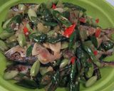 Foto langkah ke 5 dari resep Tumis ikan pedas pete.