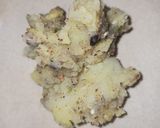 A picture of step 2 of Aloo ki Roti.