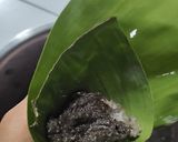 Foto langkah ke 4 dari resep Lemet Pisang Ketan Hitam.