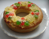 Foto del paso 13 de la receta: Roscón de Reyes con masa de coca boba
