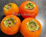 A picture of step 1 of Persimmon Yogurt Parfaits:.