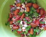 A picture of step 6 of Pigeonpeas#themechallenge.