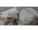 Foto langkah ke 1 dari resep Kue lobak/lobak ko/radishcake.