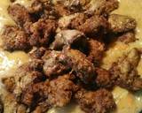 Smothered Chicken Liver over French Fries recipe step 9 photo