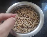 A picture of step 1 of Black Eyed Beans.