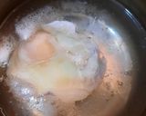 A picture of step 3 of Poached Egg.