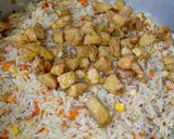 A picture of step 5 of Fried rice.
