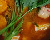 Gambar langkah 6 resipi Siakap Kengsom Derhaka vs Oden Kuah Kengsom.