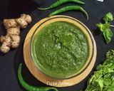 A picture of step 3 of Falhari Green Chutney / Vrat Ki Chutney.