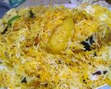 A picture of step 9 of Bombay biryani.