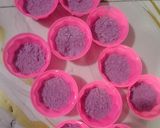 Foto langkah ke 5 dari resep Kue Putu Cetakan Pasta Taro.