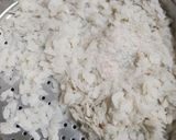 A picture of step 3 of Basanti Poha.
