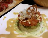 A picture of step 5 of Tuna Tartare.