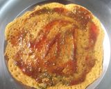 बेसन चीला सैंडविच (besan cheela sandwich recipe in Hindi) रेसिपी चरण 4 फोटो