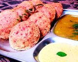 चुकन्दर इडली(chukandar Idli recipe in hindi) रेसिपी चरण 3 फोटो