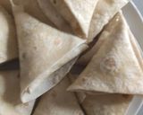 Une image de l'étape 4 de Tacos façon brick aux poulets curry.