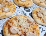Foto langkah ke 8 dari resep Pizza mini tanpa telur.