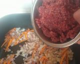 Foto del paso 4 de la receta: Guiso de Col morado con carne vegetariano o vegano