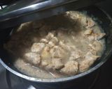 A picture of step 4 of Chilli chicken.