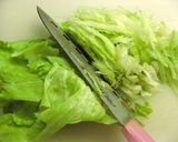 A picture of step 5 of ♡Pork Shabu Salad♡ How to Boil Tender Meat.
