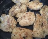 A picture of step 2 of Chicken lombardy (naked pasta).