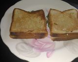 A picture of step 4 of Spinach sandwich.