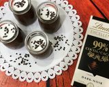 Foto langkah ke 4 dari resep Dark chocolate pannacotta #keto #ketopad.