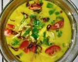 Foto langkah ke 8 dari resep Soto Ayam Kuah Santan Kuning.
