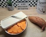 Une image de l'étape 1 de Gratin dauphinois à la patate douce 🍠.
