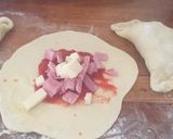 Une image de l'étape 4 de Calzone fris.