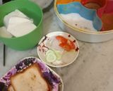 A picture of step 1 of Paneer Sandwich.