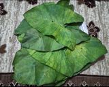 A picture of step 1 of Colocasia OR Arbi Leaves Dhokla (Gujarati Special).