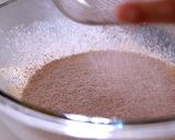 A picture of step 3 of Easy Chocolate Cake, moist and light-textured.