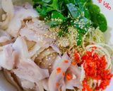 Hình bước làm 4 của món Gỏi bắp chuối mui heo
