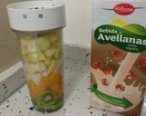 Foto del paso 4 de la receta: Sorbete de frutas y bebida de avellanas