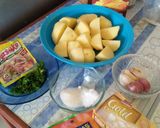 Foto langkah ke 1 dari resep Potato Cheese Ball w/ Corned.