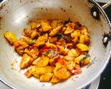 A picture of step 4 of Fry potato chatpata Fry aloo.