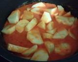 Foto del paso 8 de la receta: Cabracho en crema de Lambrusco con patatas
