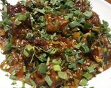 A picture of step 7 of Vegetable Manchurian.